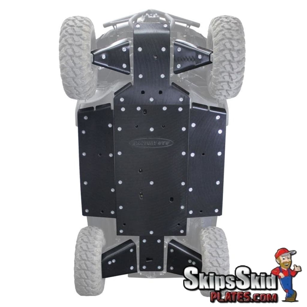 Factory UTV Yamaha Wolverine X2-X4 Ultimate UHMW Kit UTV Skid Plates