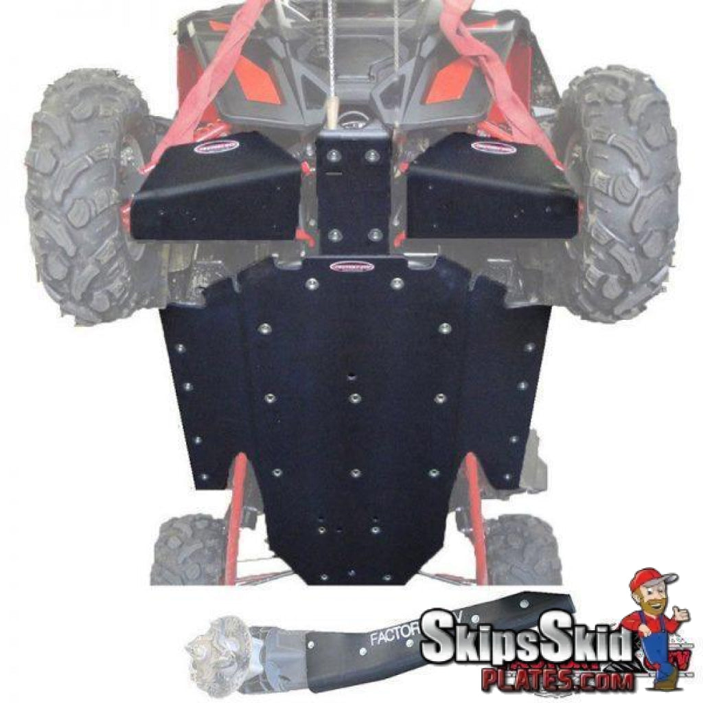 Polaris RZR XP-900 Ultimate 1/2 UHMW Skid Package UTV Skid Plates