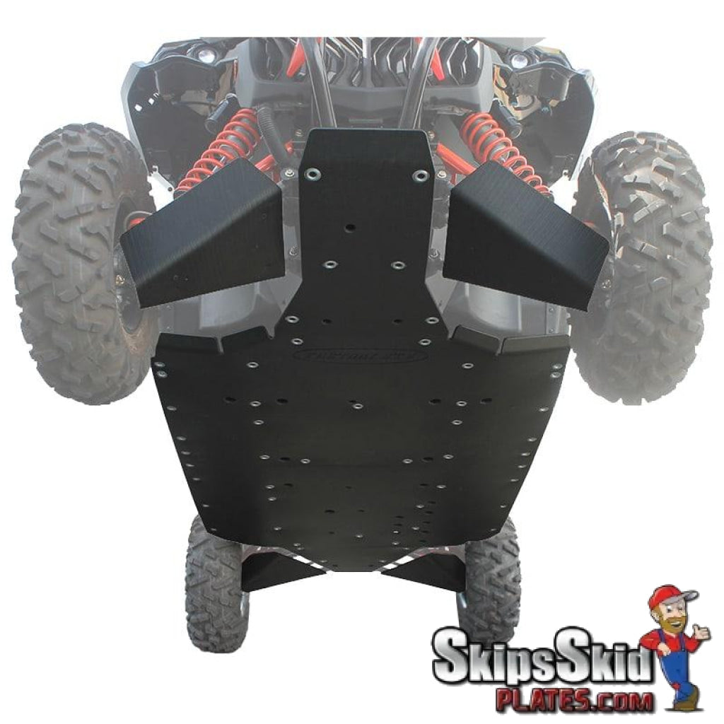 Can-Am Maverick Max Ultimate 3/8 UHMW Armor UTV Skid Plates