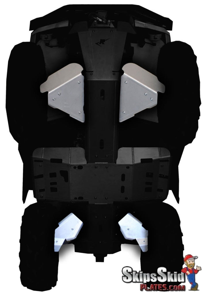 Can-Am Outlander 800 Max Ricochet 4-Piece Front & Rear A-Arm & CV boot Guard Set ATV Skid Plates