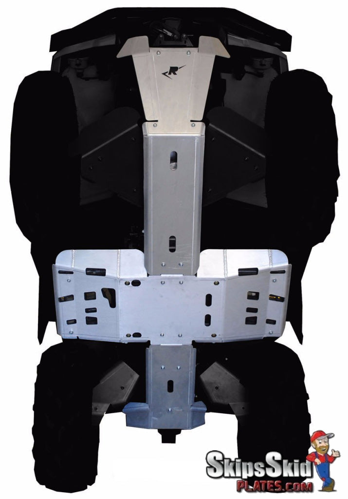 Can-Am Outlander 800 Max Ricochet 4-Piece Full Frame Skid Plate Set ATV Skid Plates