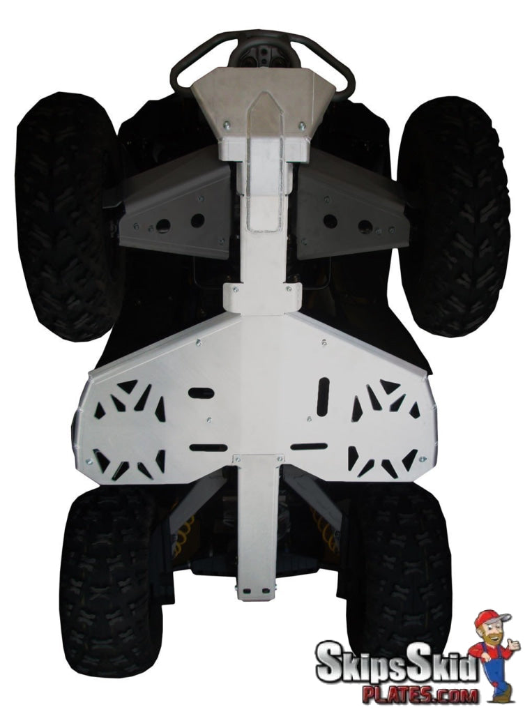 Can-Am Renegade 500 Ricochet 3-Piece Full Frame & Floorboard Aluminum Skid Plate Set ATV Skid Plates