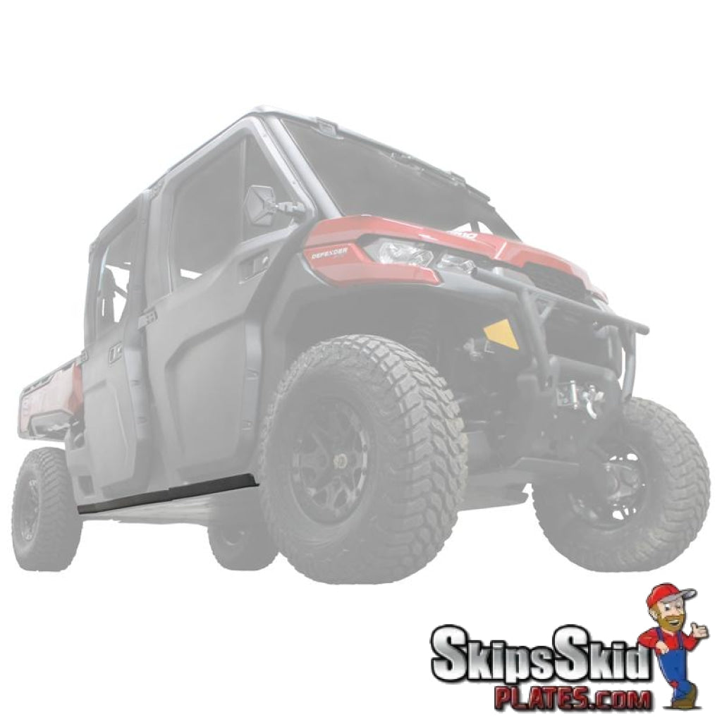 Factory UTV Can-Am Defender Max Half Inch UHMW Rock Sliders UTV Skid Plates