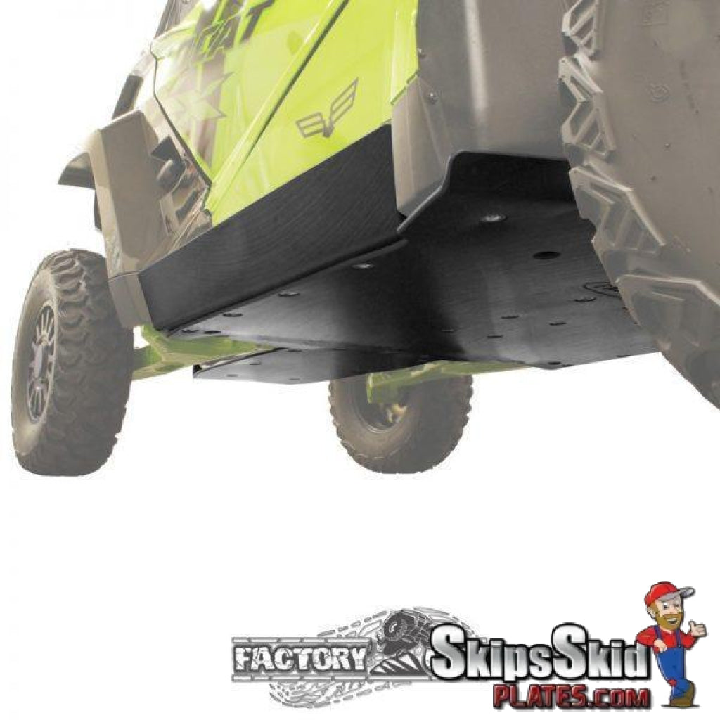 Factory UTV Textron Wildcat XX Half Inch UHMW Rock Sliders UTV Skid Plates