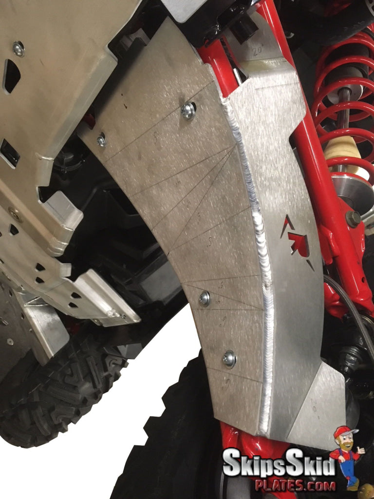 Polaris 1000 Scrambler S Ricochet 4-Piece Aluminum A-Arm & CV Boot Guard Set UTV Skid Plates