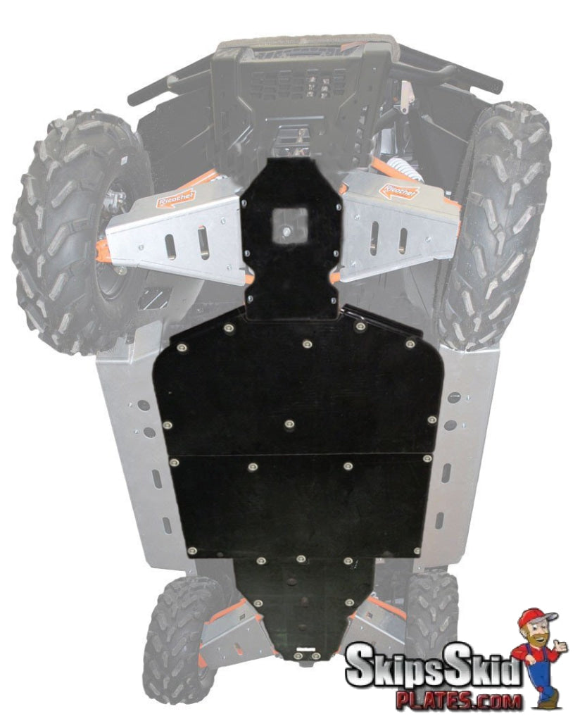 Polaris Ranger XP 900 High Lifter Ed. Ricochet 4-Piece Full Frame Skid Plate Set UTV Skid Plates
