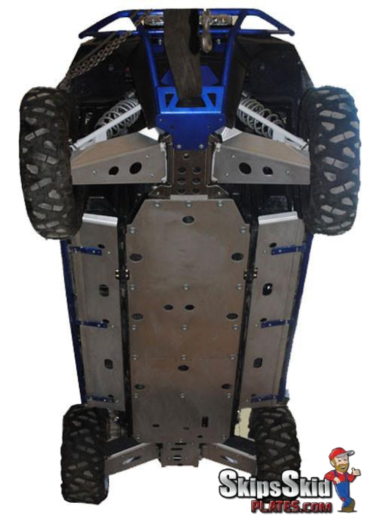 Polaris RZR-4 800 Ricochet 10-Piece Complete Aluminum Skid Plate Set UTV Skid Plates