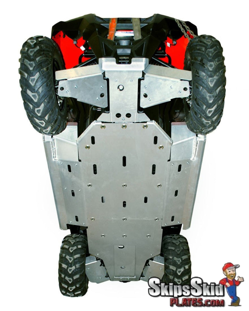 Polaris RZR 800 Ricochet 9-Piece Complete Aluminum Skid Plate Set UTV Skid Plates