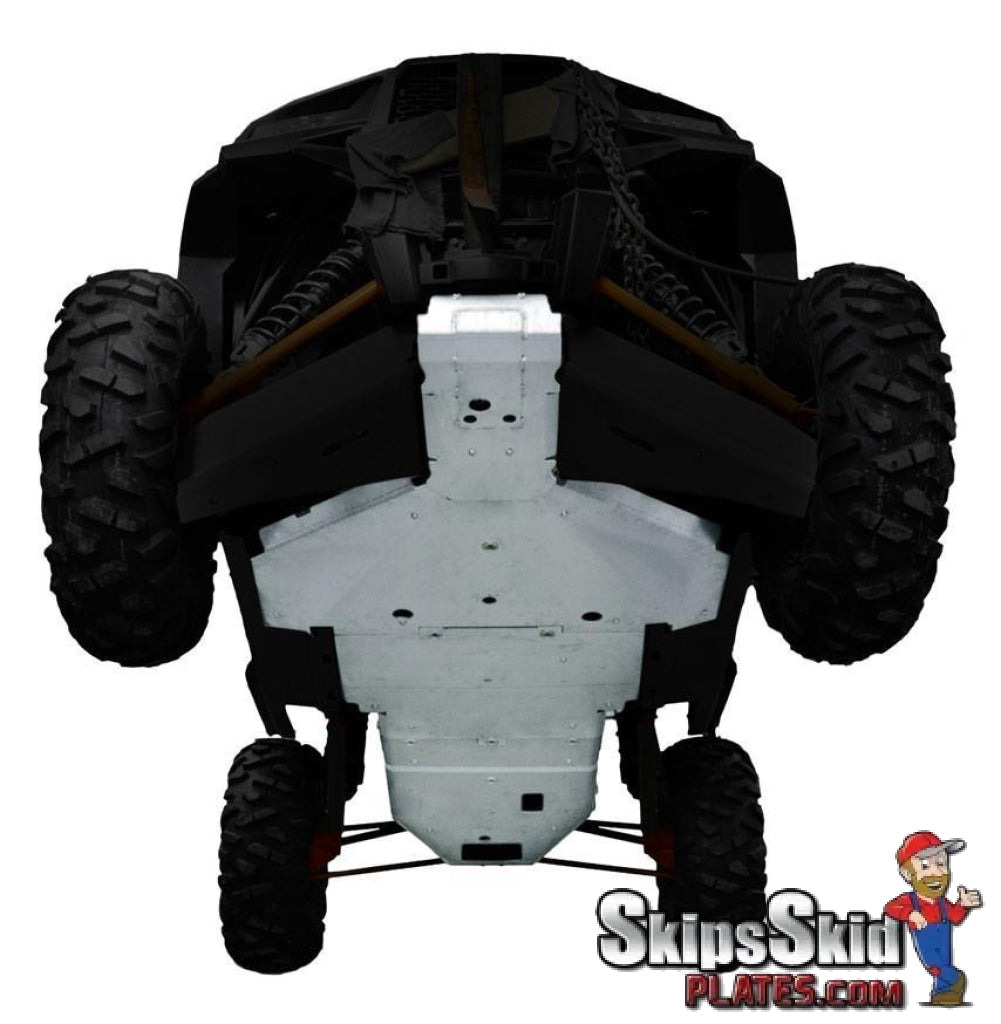 Polaris RZR XP 1000 High-Lifter Ricochet 4-Piece Full Frame Skid Plate Set UTV Skid Plates