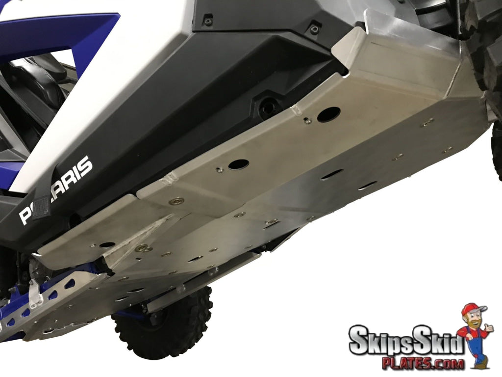 Polaris RZR XP Pro Ricochet 6-Piece Aluminum or UHMW Frame and Rock Slider Skid Plate Set UTV Skid Plates