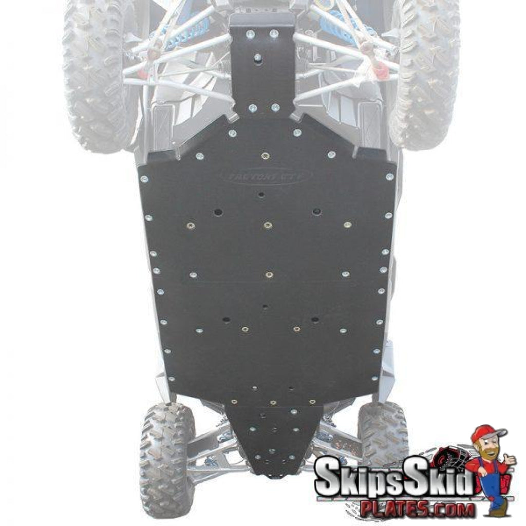 Polaris RZR4 900 1/2 UHMW Skid Plate Kit UTV Skid Plates