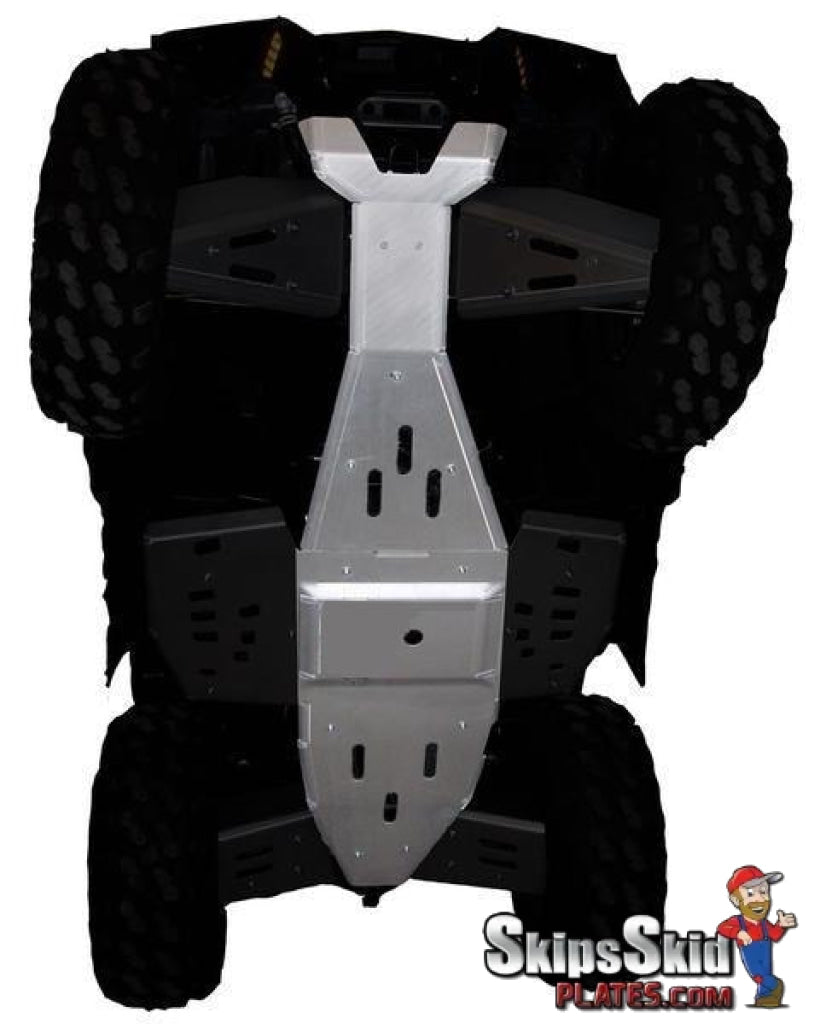 Polaris Sportsman 1000 Ricochet 2-Piece Full Frame Aluminum Skid Plate Set ATV Skid Plates