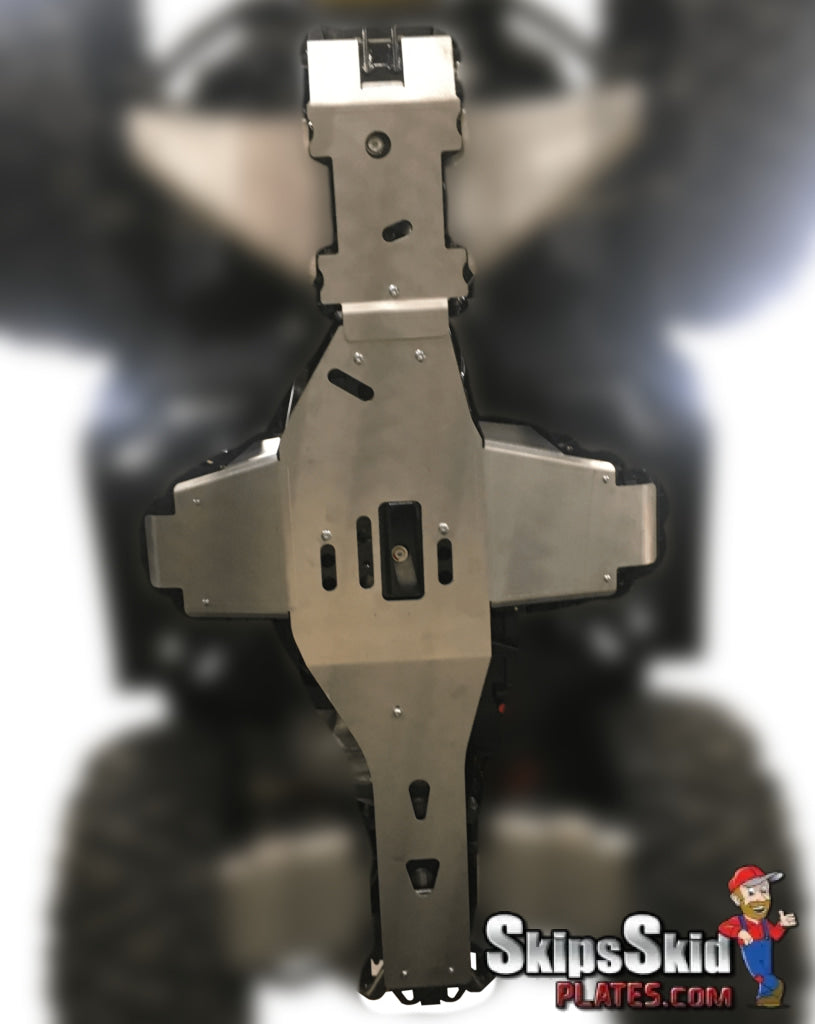 Polaris Sportsman 570 Trail Ricochet 2-Piece Full Frame Aluminum Skid Plate Set 2021 ATV Skid Plates