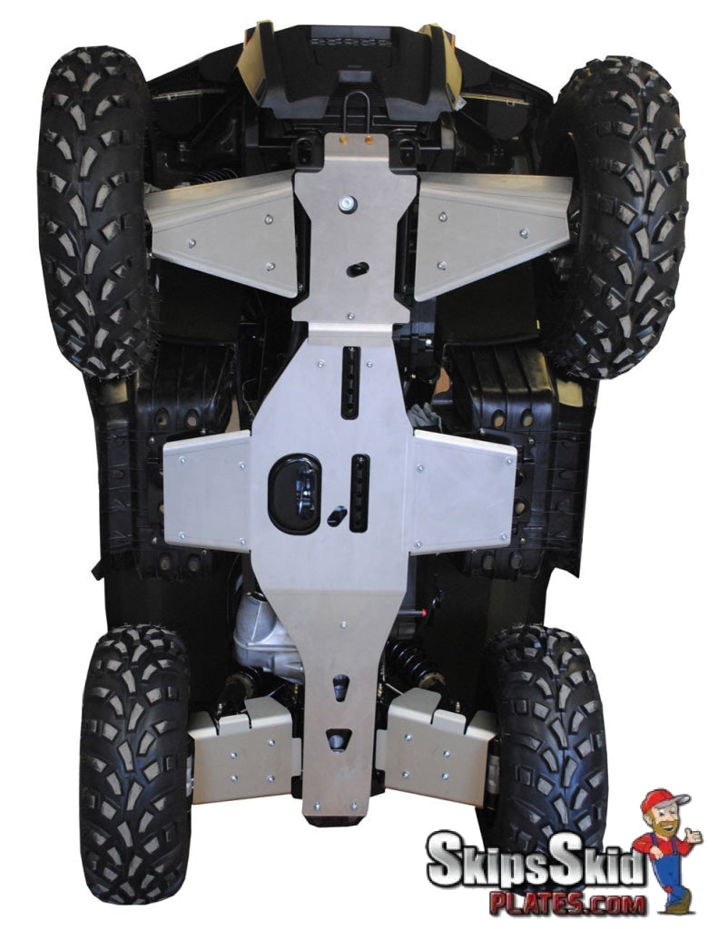Polaris Sportsman 800 Ricochet 6-Piece Complete Aluminum Skid Plate Set ATV Skid Plates