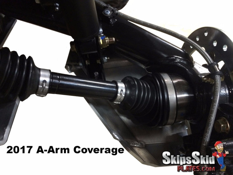 2012-2020 Can-Am Outlander 850/DPS Ricochet 8-Piece Complete Aluminum Skid Plate Set ATV Skid Plates