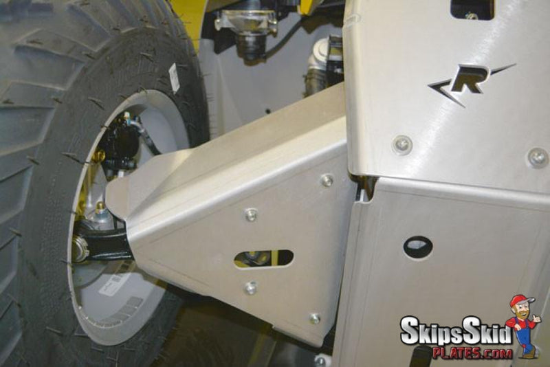 2015-2016 Can-Am Outlander-L 570/DPS Ricochet 8-Piece Complete Aluminum Skid Plate Set ATV Skid Plates