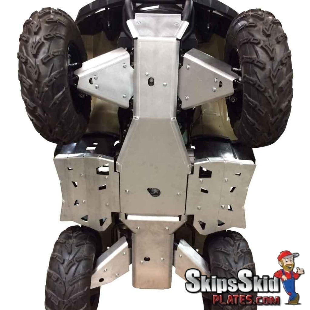 2018-2020 Yamaha Kodiak 450 Ricochet 8-Piece Complete Aluminum Skid Plate Set ATV Skid Plates