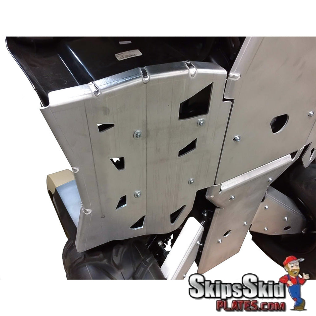 2018-2020 Yamaha Kodiak 450 Ricochet 8-Piece Complete Aluminum Skid Plate Set ATV Skid Plates