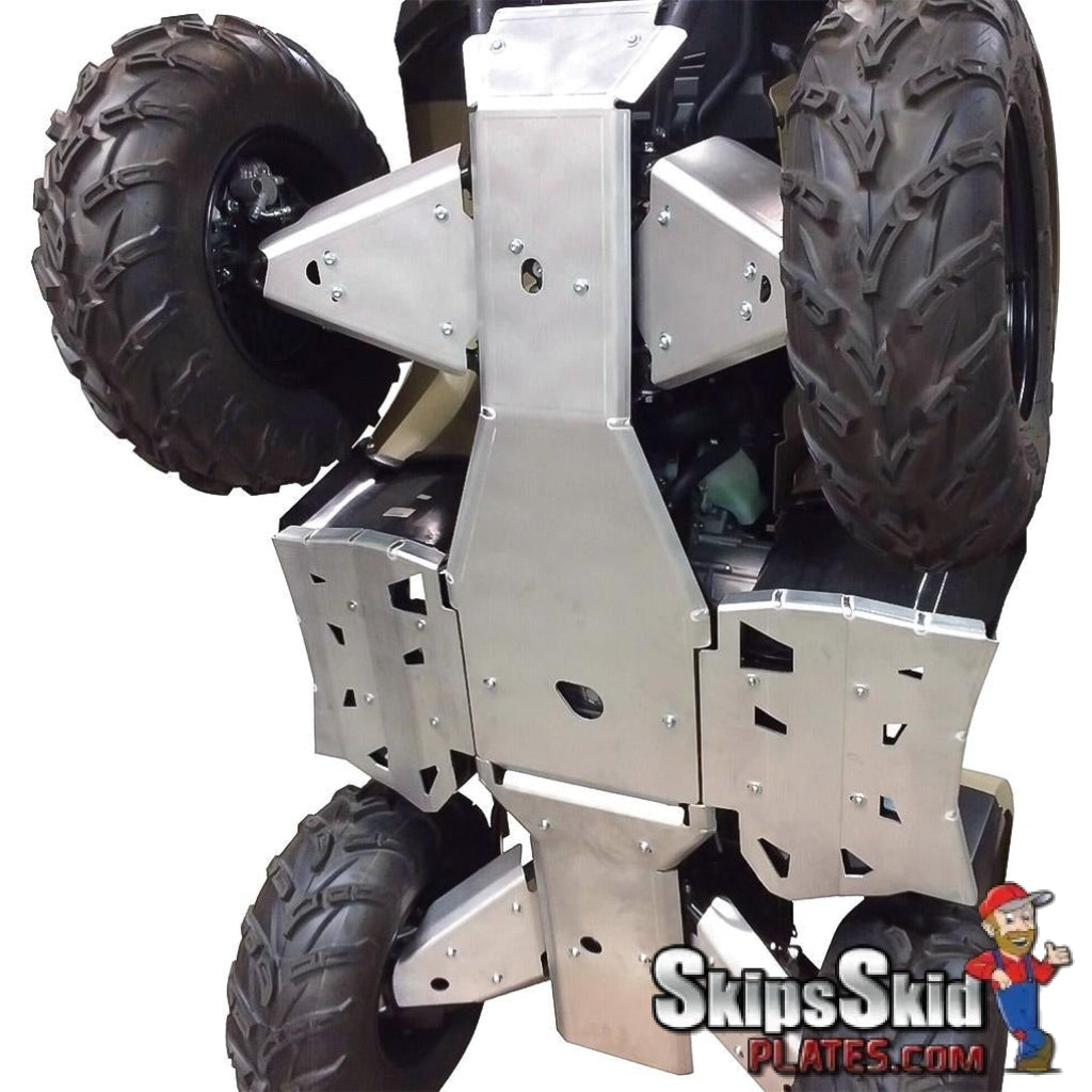 2018-2020 Yamaha Kodiak 450 Ricochet 8-Piece Complete Aluminum Skid Plate Set ATV Skid Plates