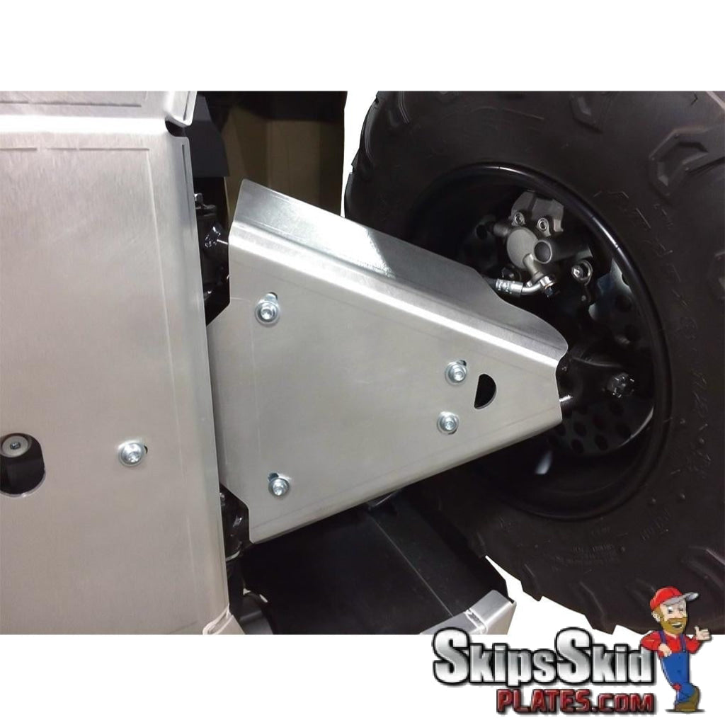 2018-2020 Yamaha Kodiak 450 Ricochet 8-Piece Complete Aluminum Skid Plate Set ATV Skid Plates