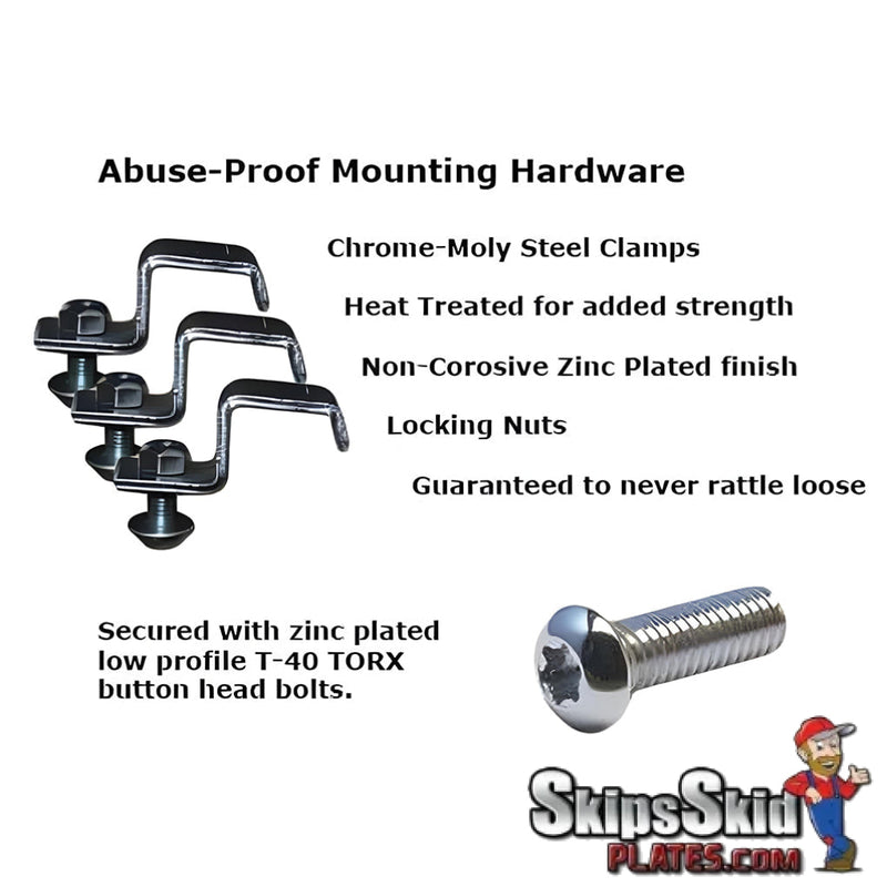 2018-2024 Yamaha Kodiak 450 Ricochet 4-Piece Aluminum A-Arm & CV Boot Guard Set ATV Skid Plates