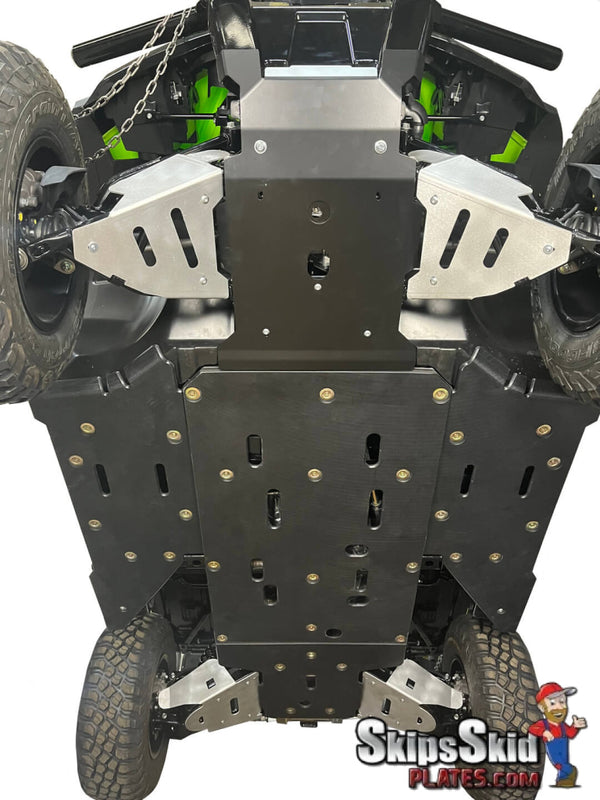 2022-2023 Honda Pioneer 1000/ 1000-5 Ricochet 9-Piece Complete Skid Plate Set in Aluminum or with UHMW ATV Skid Plates