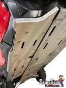 2023 Honda Pioneer 1000-6 Ricochet 4-Piece Floor Board Skid Plate Set Aluminum / No Powder Coat ATV Skid Plates