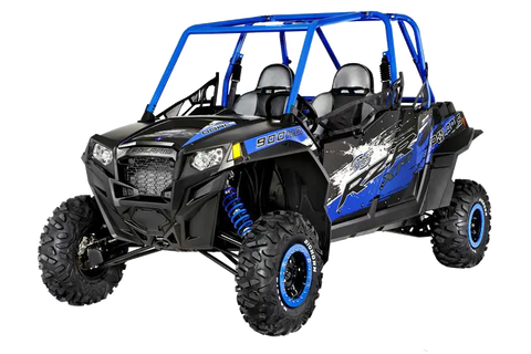 Polaris RZR Jagged-X Skid Plates