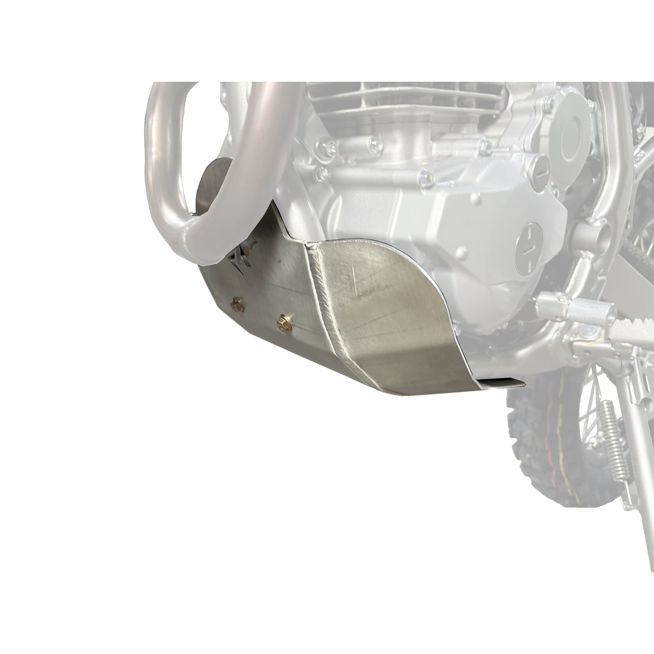 Kawasaki KLX230/KLX230R Ricochet Aluminum Skid Plate