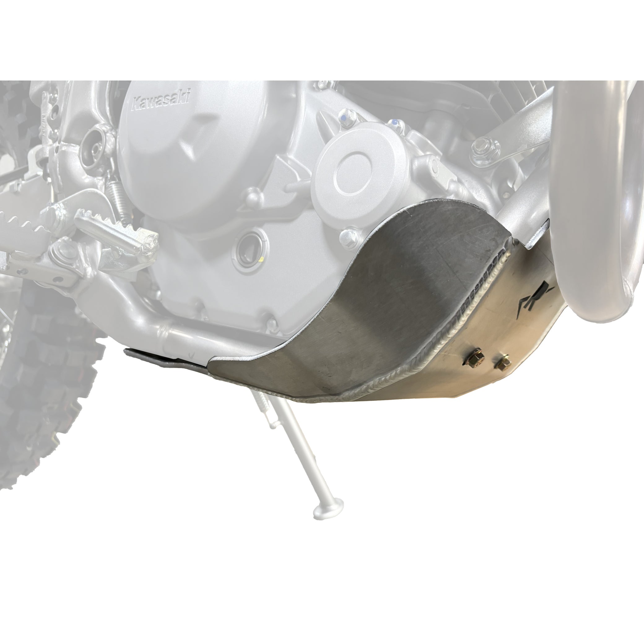Kawasaki KLX230/KLX230R Ricochet Aluminum Skid Plate