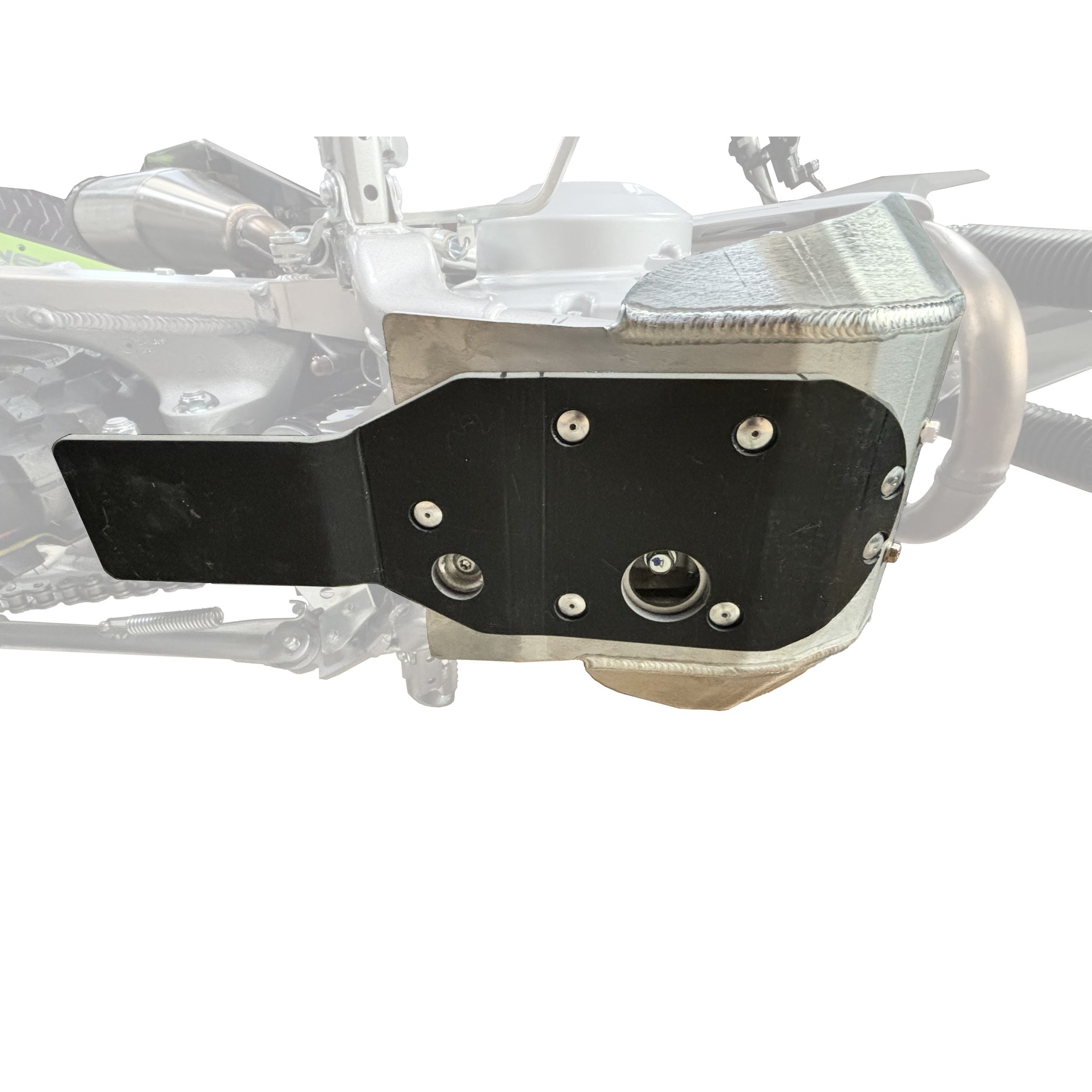 Kawasaki KLX230/KLX230R Ricochet Aluminum Skid Plate