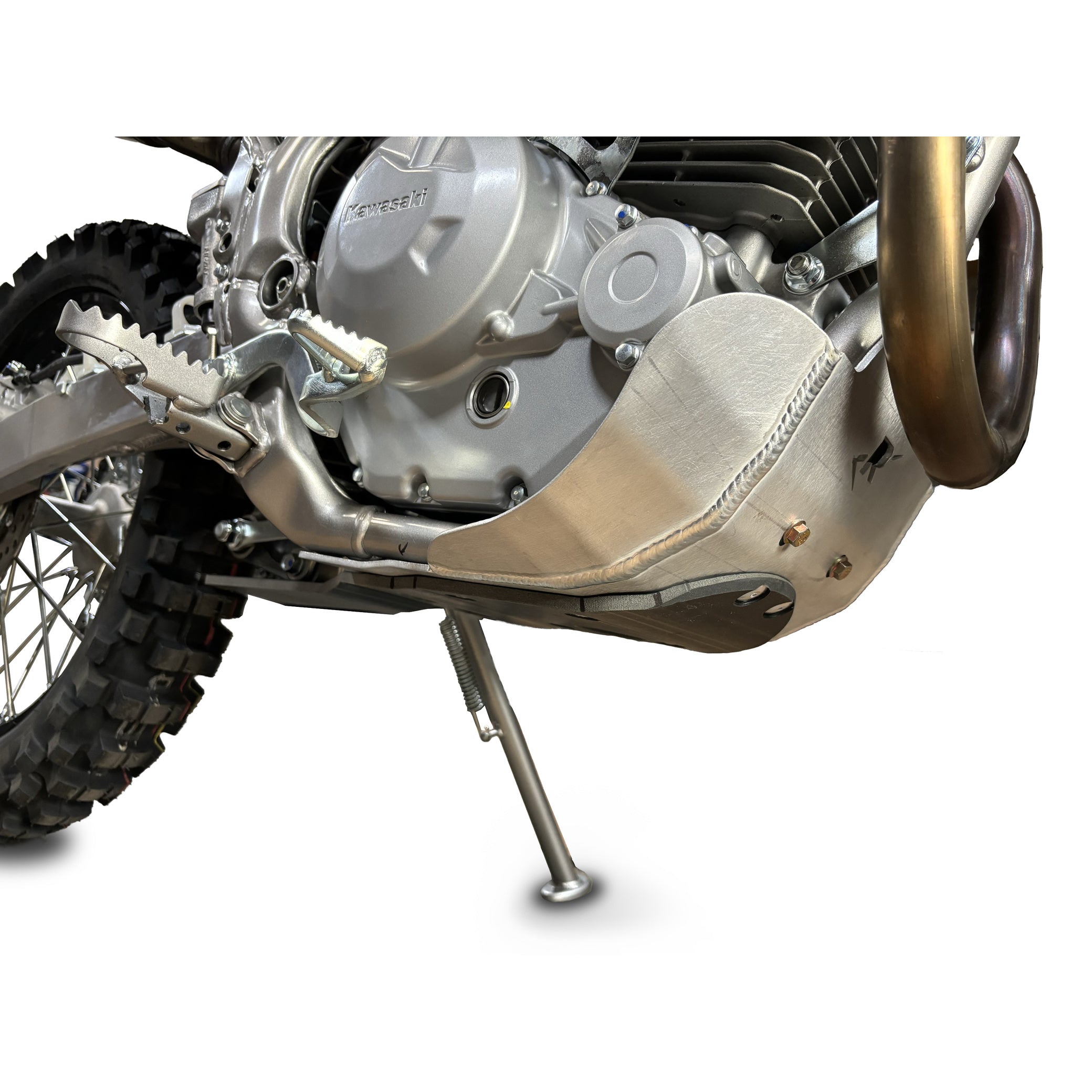 Kawasaki KLX230/KLX230R Ricochet Aluminum Skid Plate