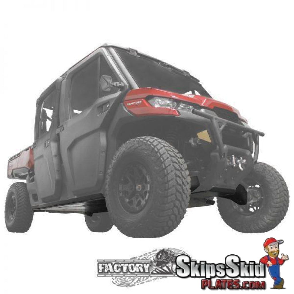 Can-Am Defender Max Ultimate Three Eighths UHMW Armor Kit UTV Skid Plates