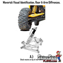 Can-Am Maverick UHMW A-Arm Guards UTV Skid Plates