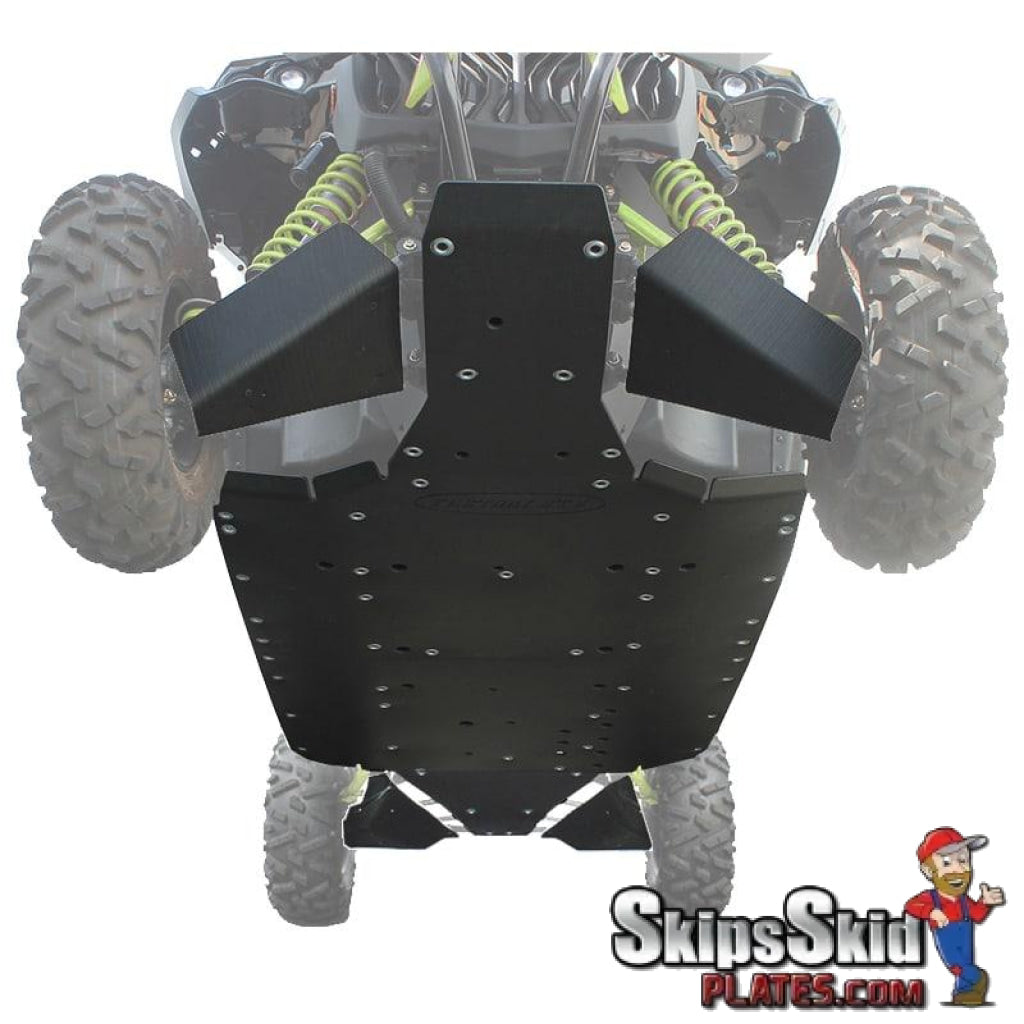 Can-Am Maverick Max Ultimate 3/8 UHMW Armor UTV Skid Plates