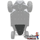 Can-Am Maverick X3 / X3 Max Rear Skid Plate Kit UTV Skid Plates