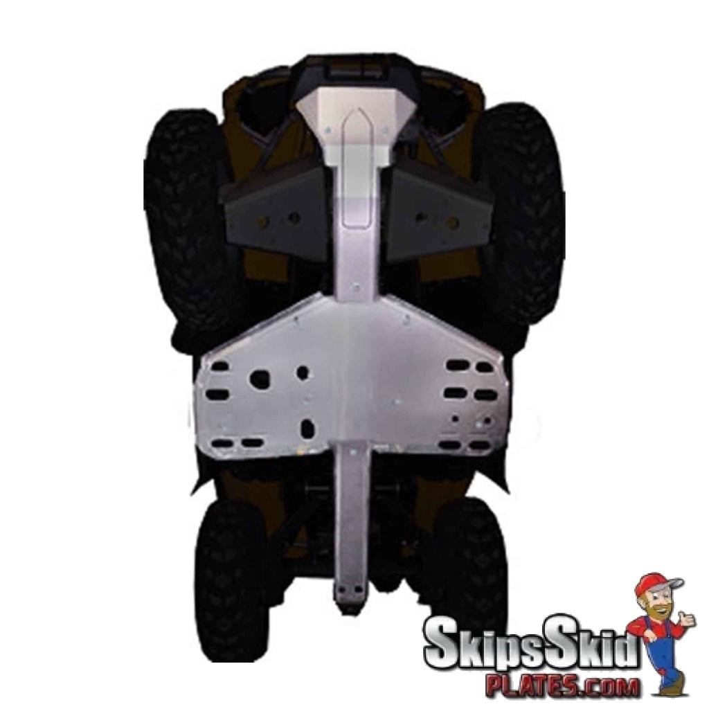 Can-Am Outlander 650 MAX Ricochet Frame Skid Plate Set Visible ATV Skid Plates