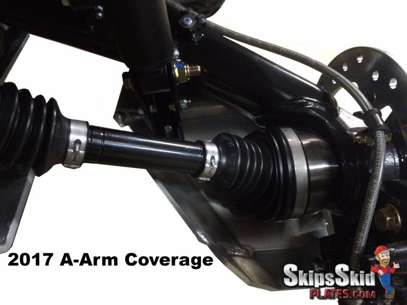 Can-Am Outlander 850 X-MR Ricochet 4-Piece Front & Rear A-Arm & CV boot Guard Set ATV Skid Plates