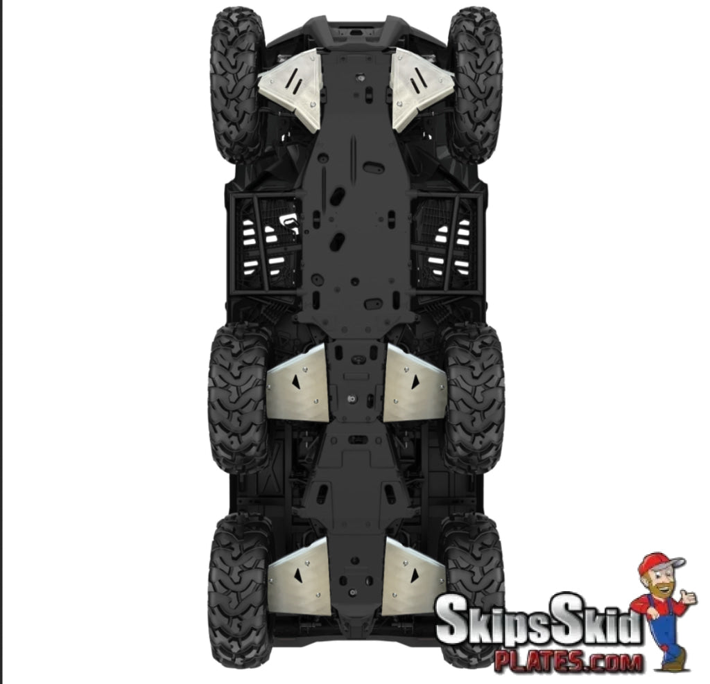 Can-Am Outlander Max 6x6 700 Ricochet Front & Rear A-Arm & CV Boot Guard Set 2024-2026 ATV Skid Plates