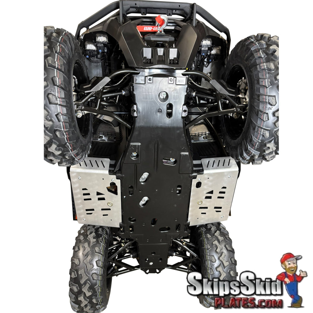 Can-am Outlander MAX XT 850 Ricochet Floorboard Skid Plate Set 2025-2026 ATV Skid Plates