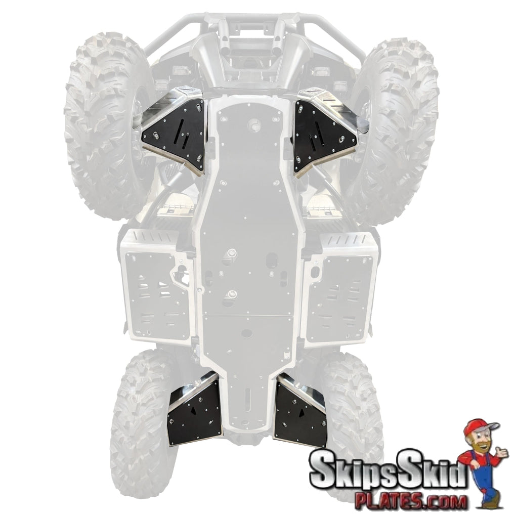 Can-Am Outlander Pro HD5 Ricochet Front & Rear A-Arm & CV Boot Guard Set 2023-2026 ATV Skid Plates
