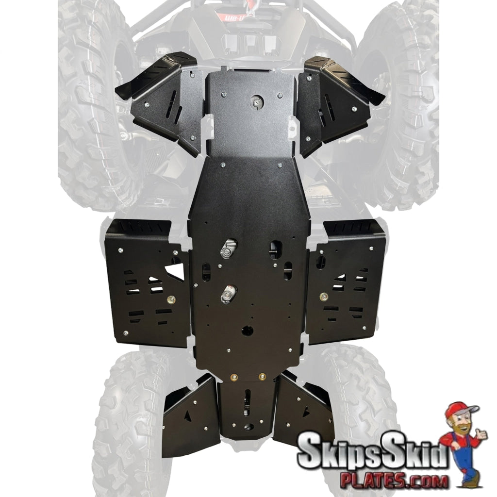 Can-am Outlander XT 1000R Ricochet Complete Skid Plate Set 2019-2026