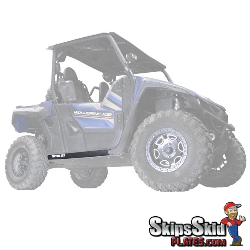 Factory UTV Yamaha Wolverine X2-X4 UHMW Rock Sliders UTV Skid Plates