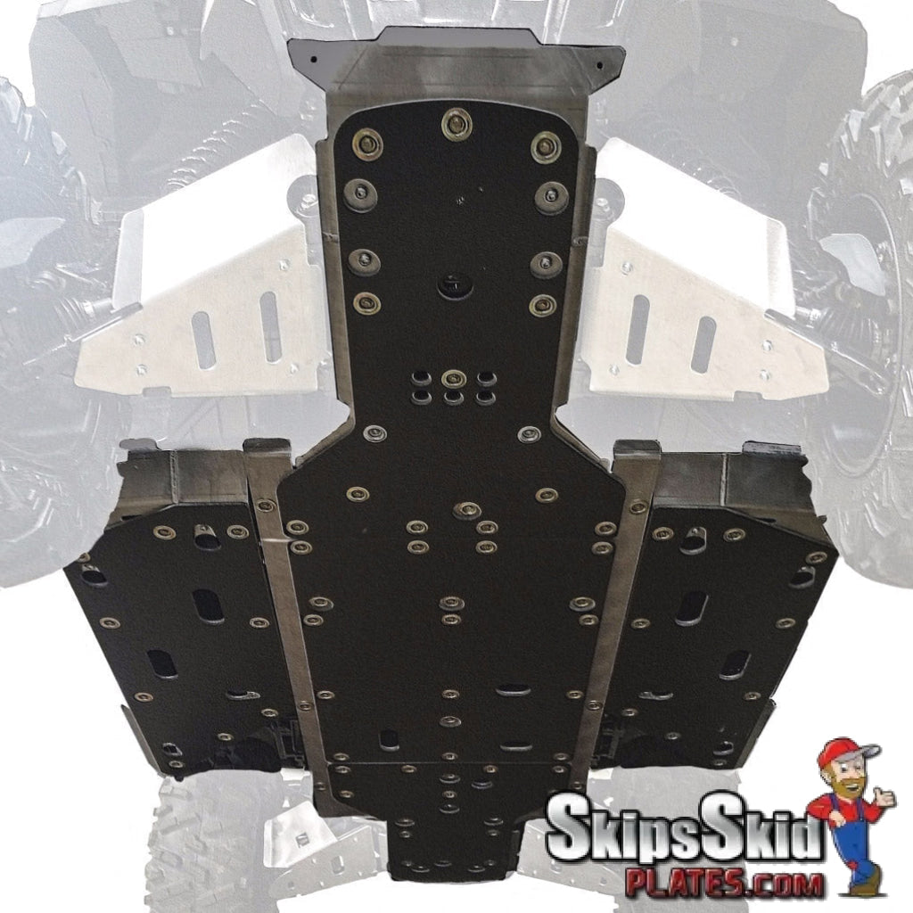 Honda Pioneer 1000-5 Ricochet Floorboard Rock Sliders & Center Frame Skids UTV Skid Plates