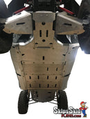 Honda Talon X-4 Ricochet 12-Piece Complete Skid Plate Set in Aluminum or 1/2 UHMW UTV Skid Plates
