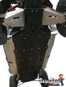 Honda Talon X-4 Ricochet 12-Piece Complete Skid Plate Set in Aluminum or 1/2 UHMW UTV Skid Plates