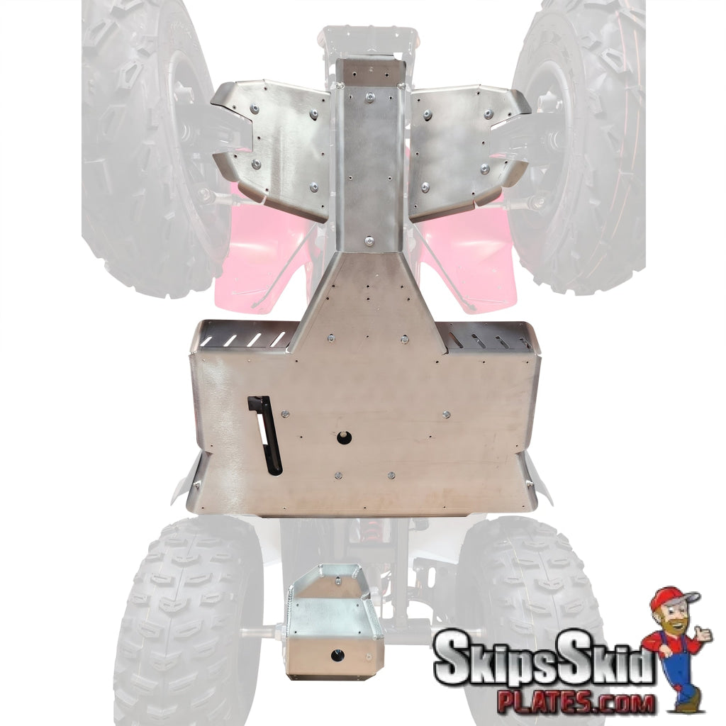 Honda TRX250X Ricochet Full Coverage Bundle - Underbody Protection Kit 2009-2026 ATV Skid Plates