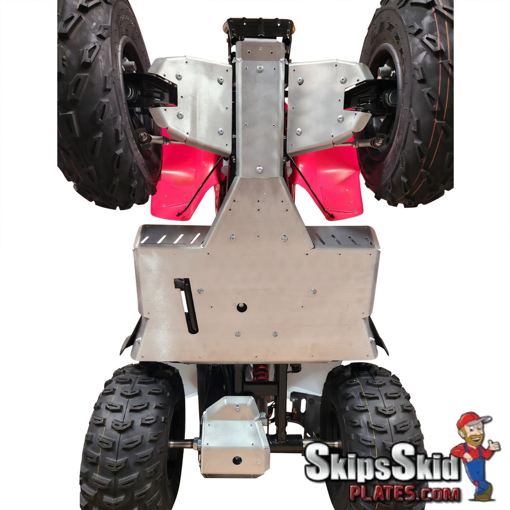 Honda TRX250X Ricochet Full Coverage Bundle - Underbody Protection Kit 2009-2026 ATV Skid Plates