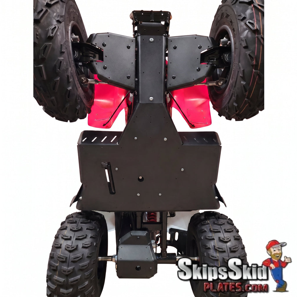 Honda TRX250X Ricochet Full Coverage Bundle - Underbody Protection Kit 2009-2026 ATV Skid Plates