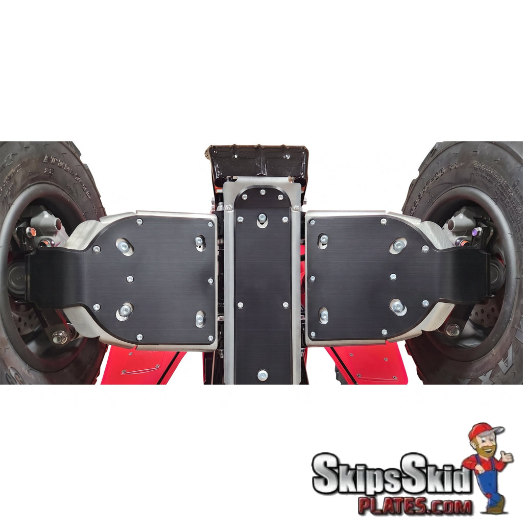 Honda TRX250X Ricochet Full Coverage Bundle - Underbody Protection Kit 2009-2026 ATV Skid Plates